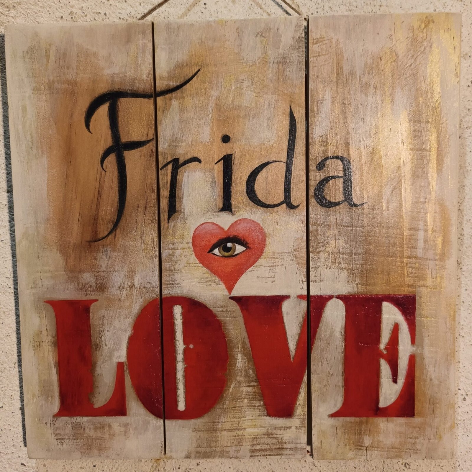 Tableau déco Frida Love