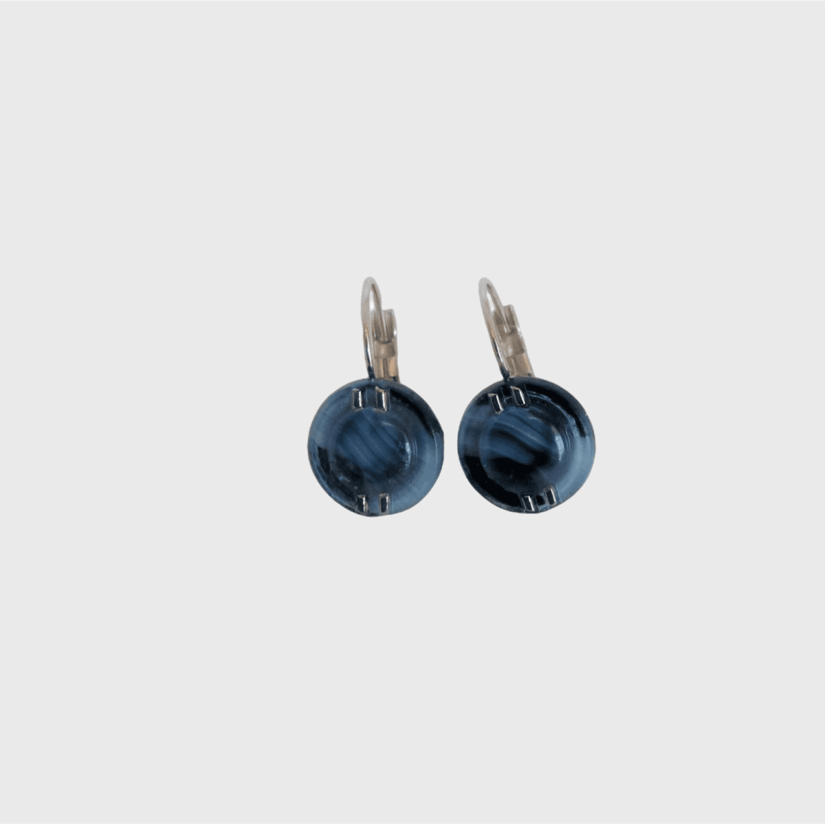 Boucles d'oreilles Bleu glacier